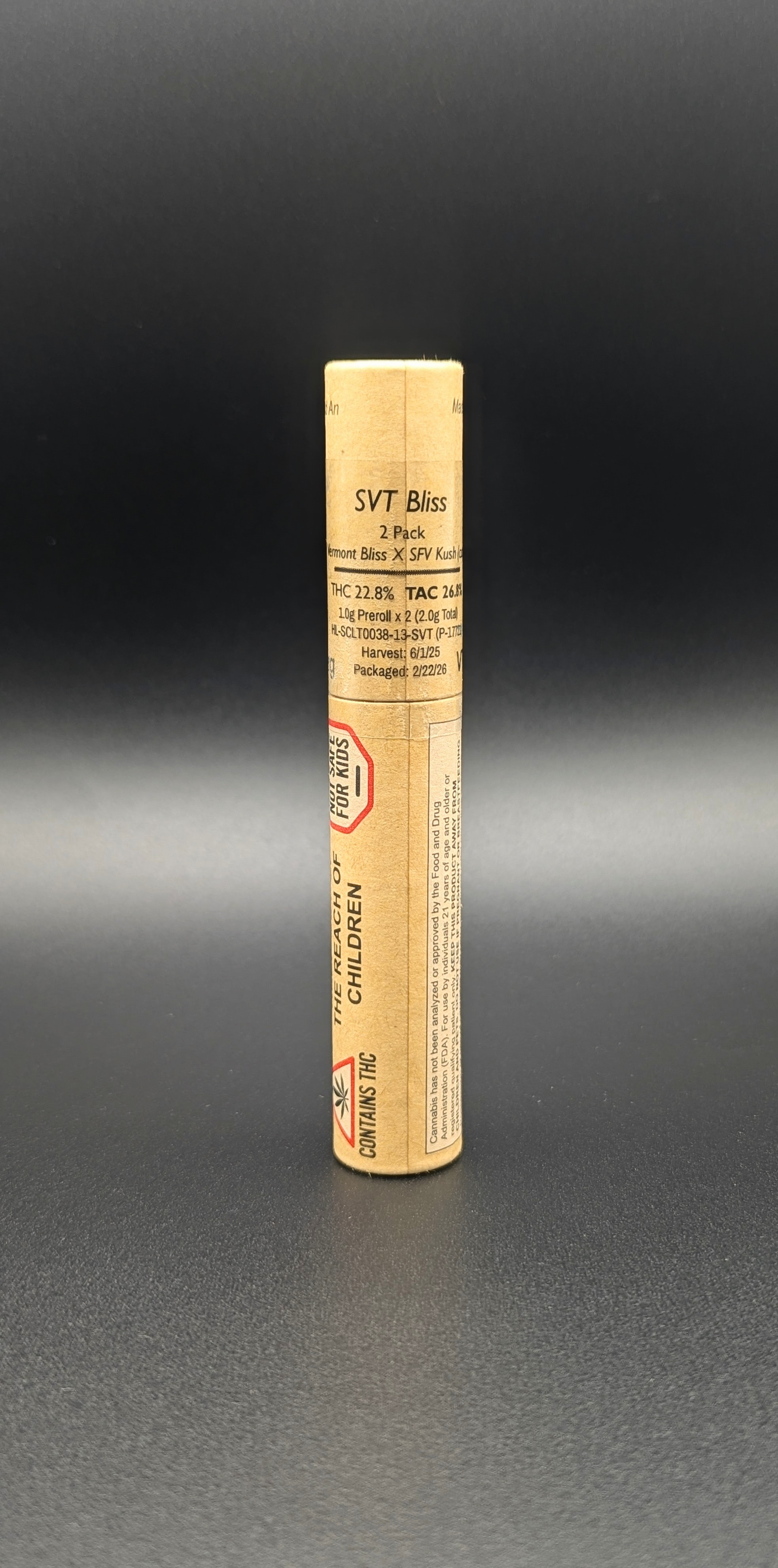 SVT Bliss - 2pk 2g - Craft Cannabis of Vermont