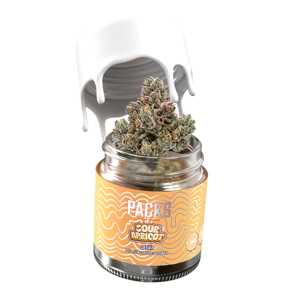 Packs | Flower | Sour Apricot | 3.5g | Sativa | THC 29%
