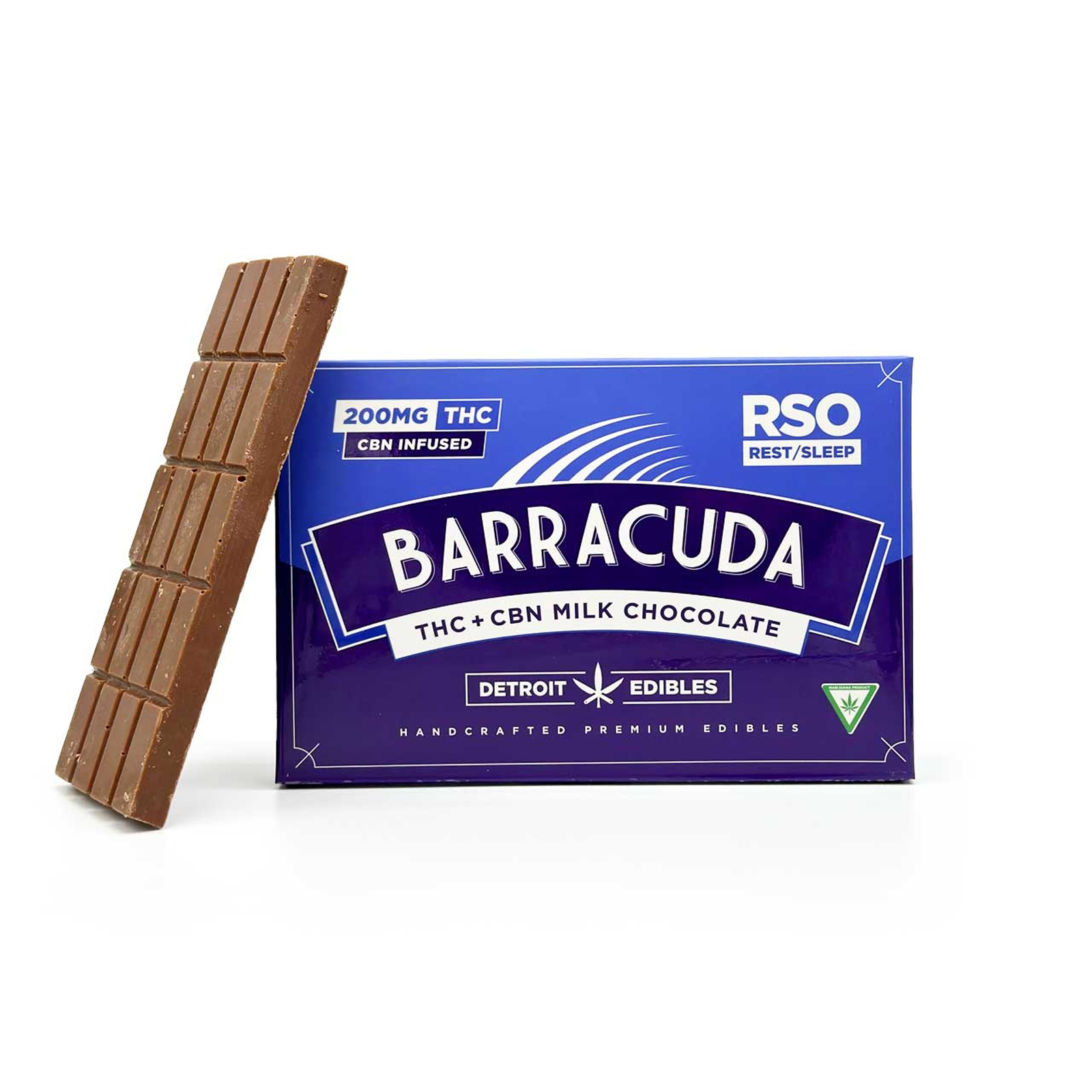 BARRACUDA BAR - MILK CHOCOLATE RSO - 200MG