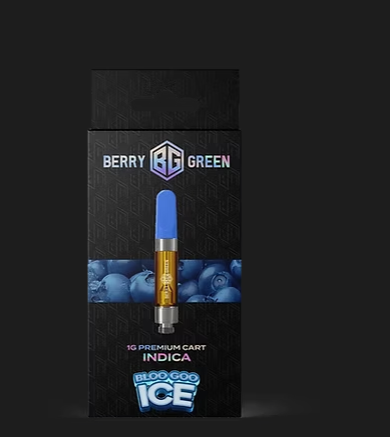 Cartridge | Blue Goo Ice | 1g | Berry Green