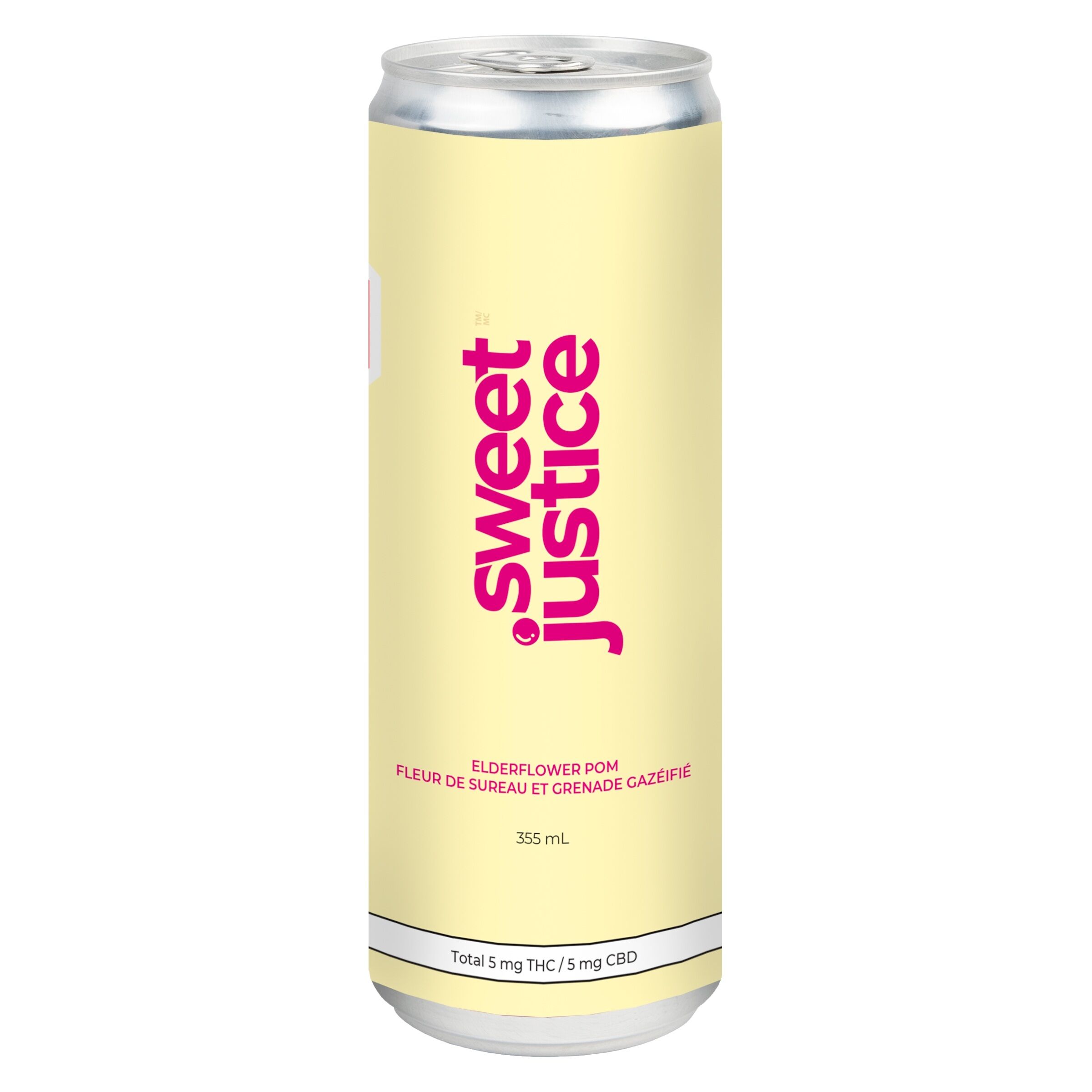 204 - Sweet Justice - Elderflower Pom - 355ml
