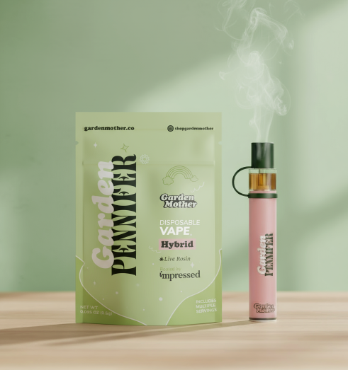 Disposable Live Rosin Rainbow Push