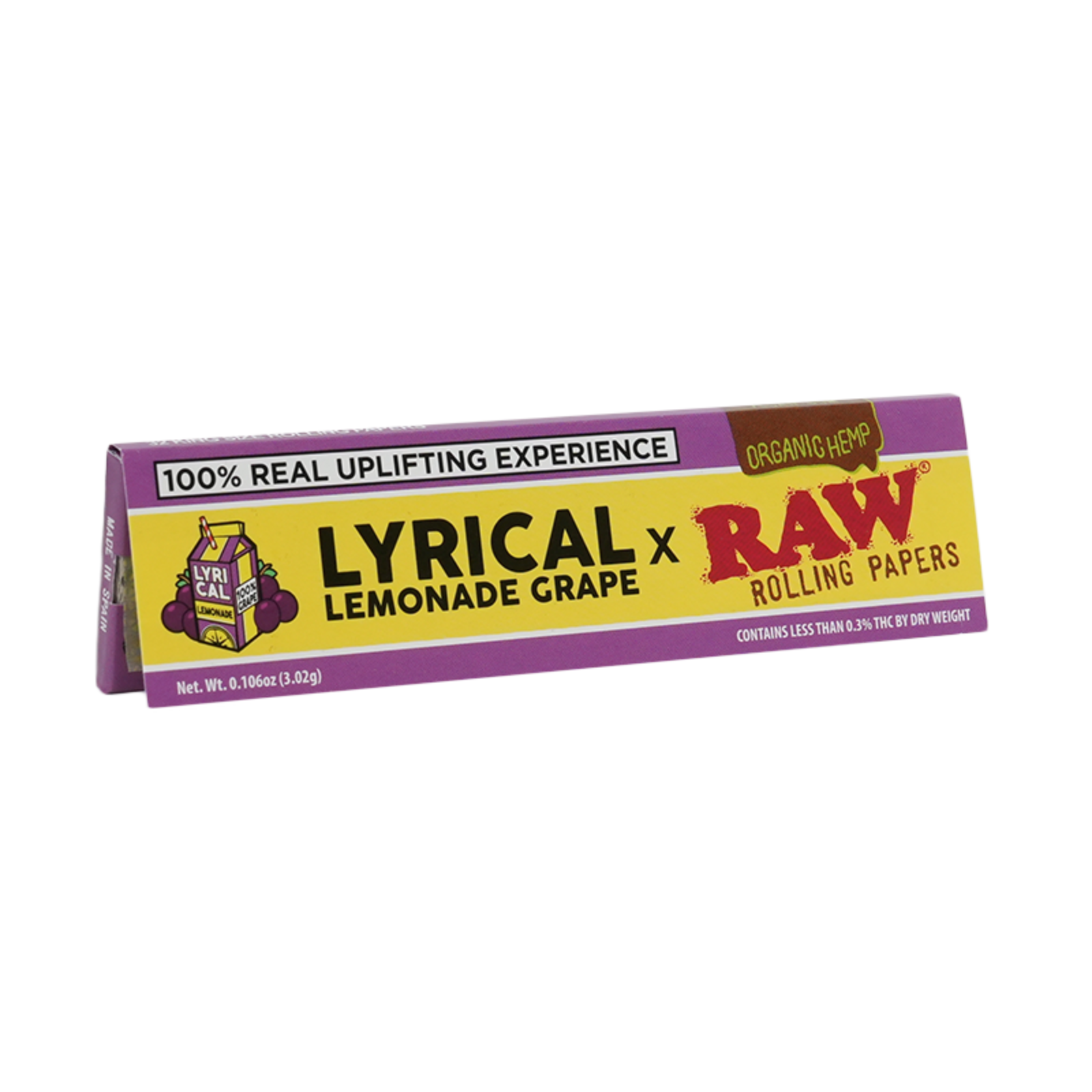 Lyrical x Raw Lemonade Grape King Size
