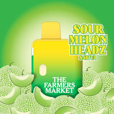 Farmers Market: Sour Melon Headz: Dispo