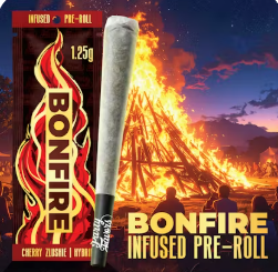 Cherry Zlushie | Infused Bonfire Pre-roll | 1.25g | Hybrid