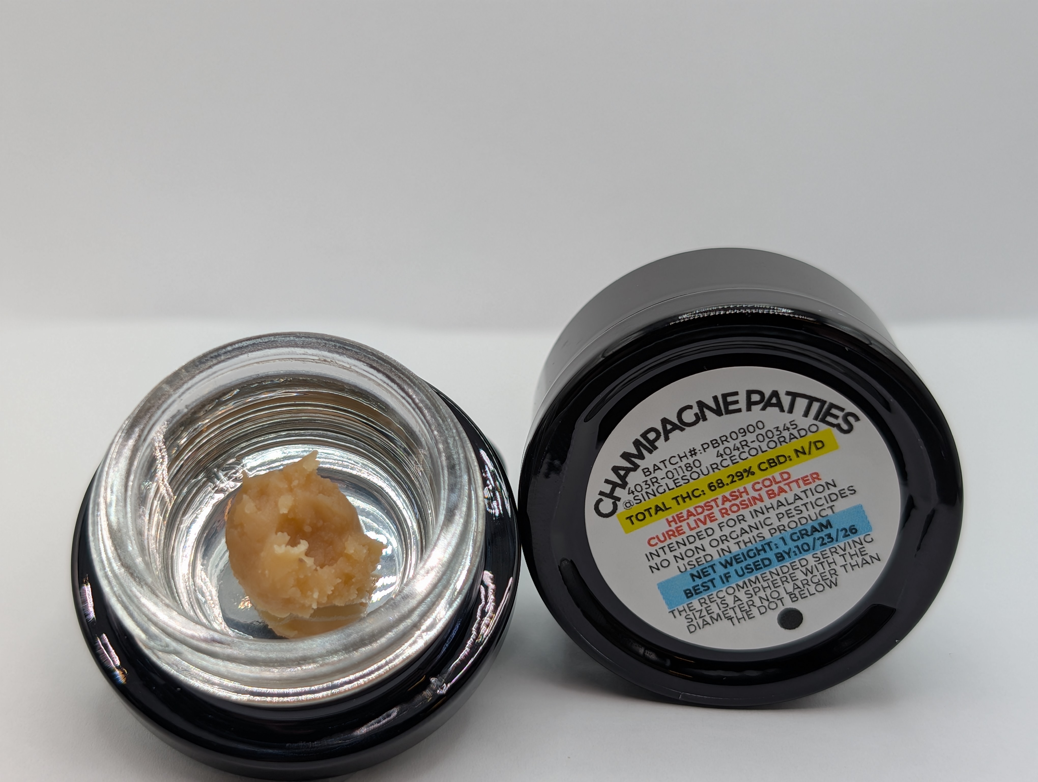 Champagne Patties Headstash Cold Cure Batter