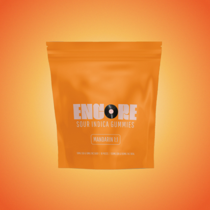Sour Mandarin 1:1 CBD:THC | Gummies 100mg | 10pk