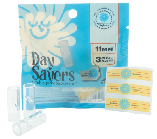 DaySavers 11mm 3pk Glass Tips