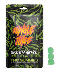 Jungle Juice - Green Apple - 200mg Gummies