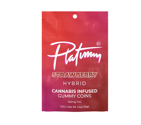 Platinum: Strawberry 200MG Gummies (H)