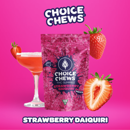 CHOICE | 200MG GUMMIES | STRAWBERRY DAIQUIRI (INDICA)
