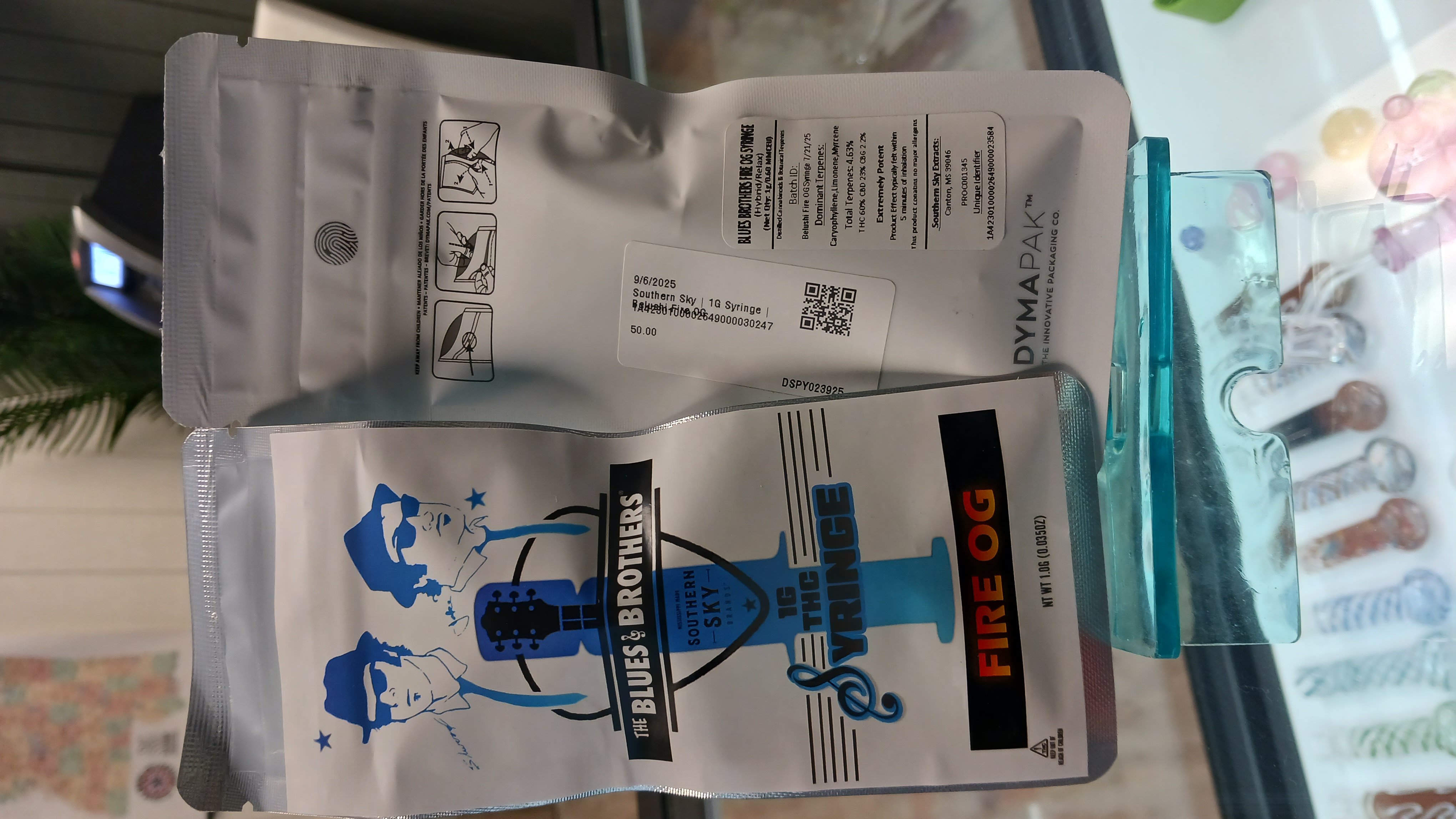 Southern Sky Brands | 1g Belushi Fire OG | Syringe