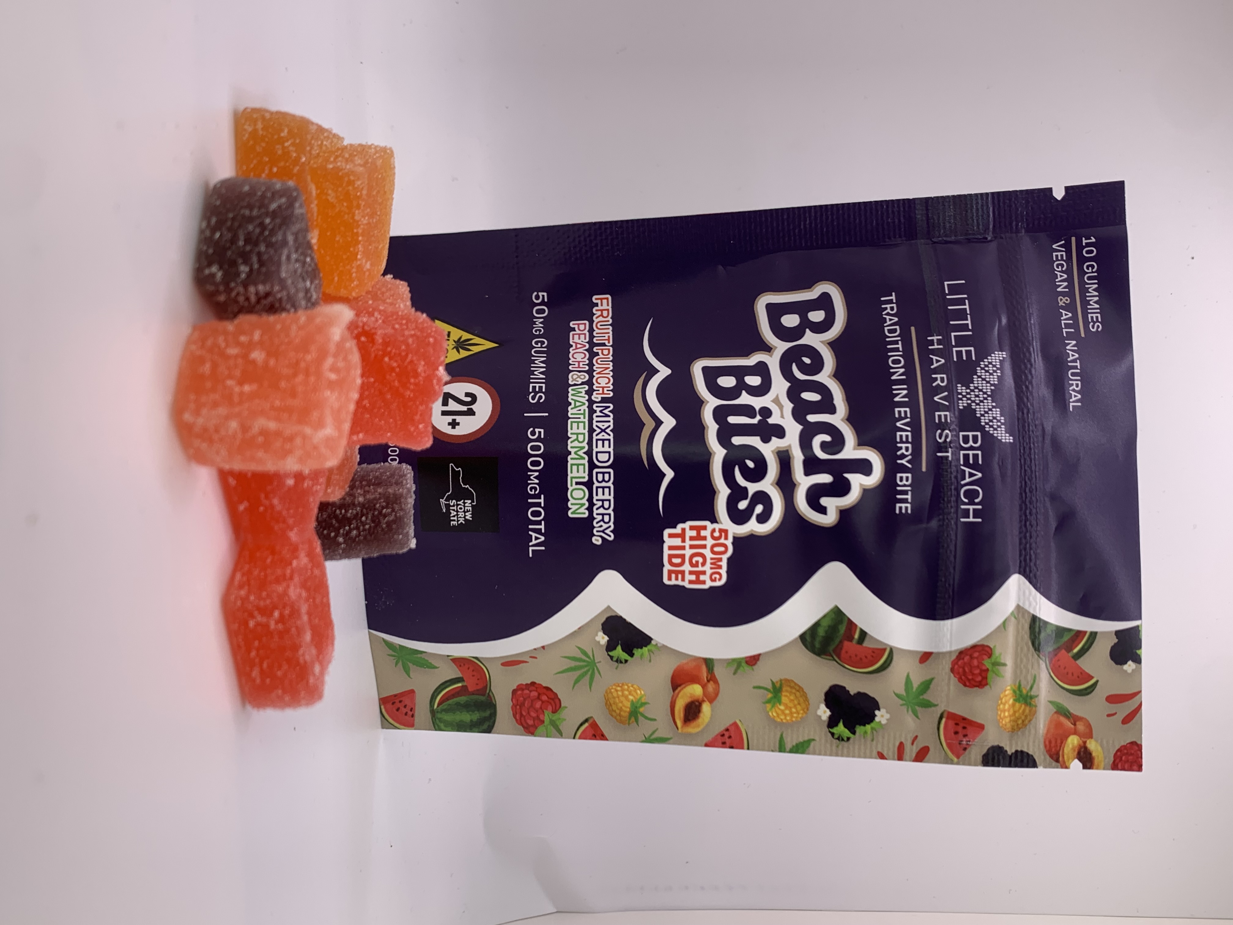 Beach Bites | Mixed Flavor 50mg Gummies Pack