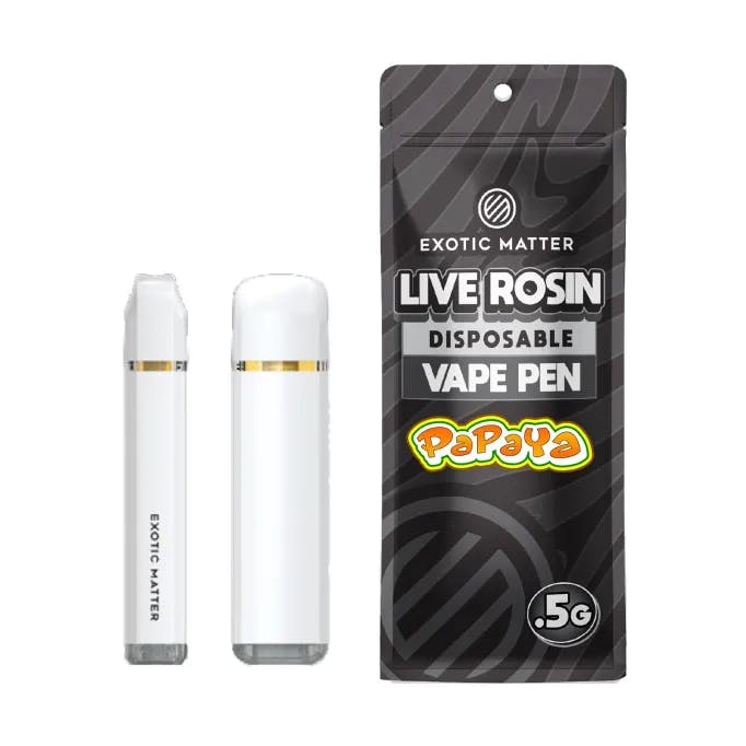 EXOTIC MATTER | PAPAYA | LIVE ROSIN AIO