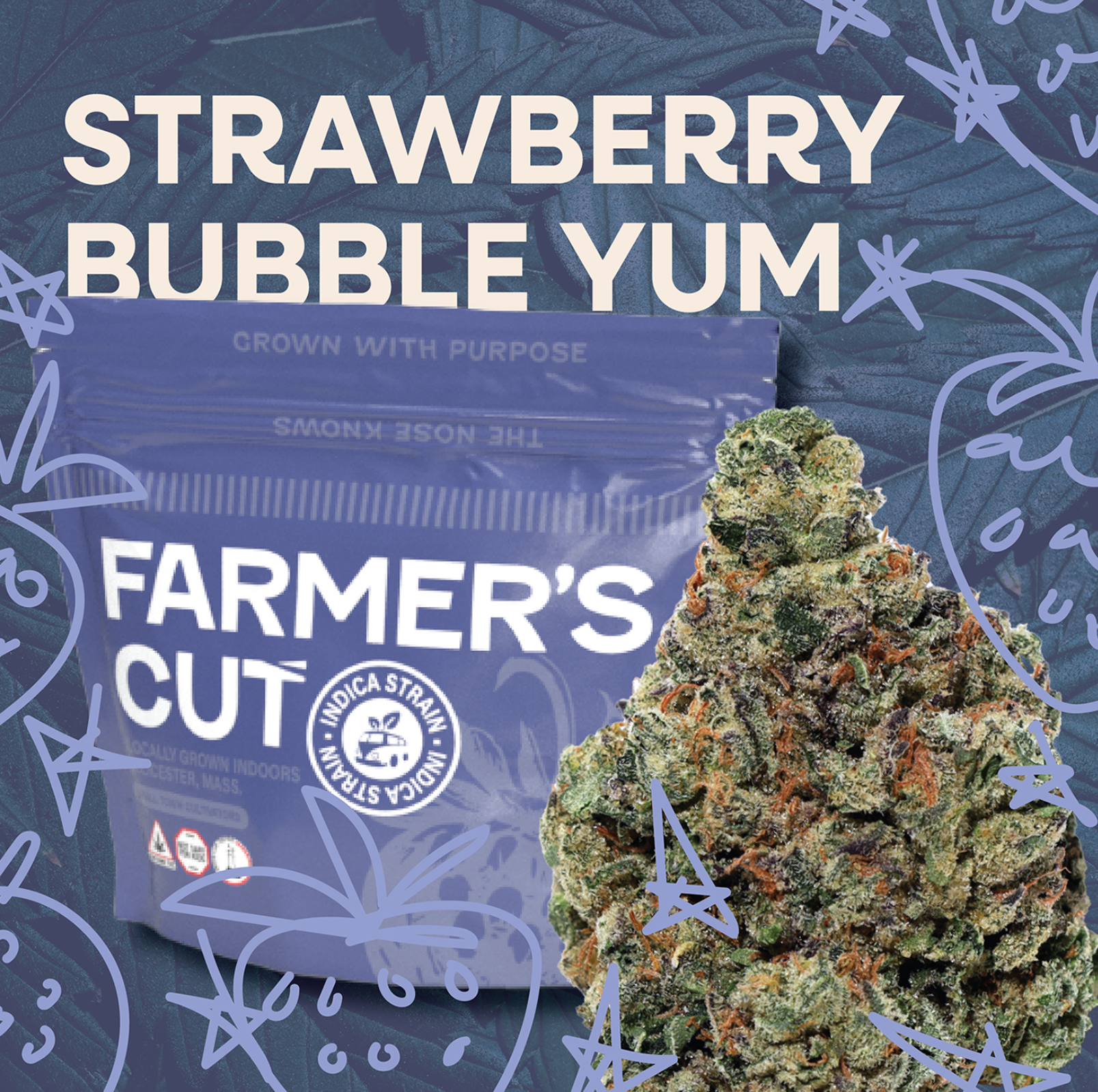 Strawberry Bubble Yum | 7g