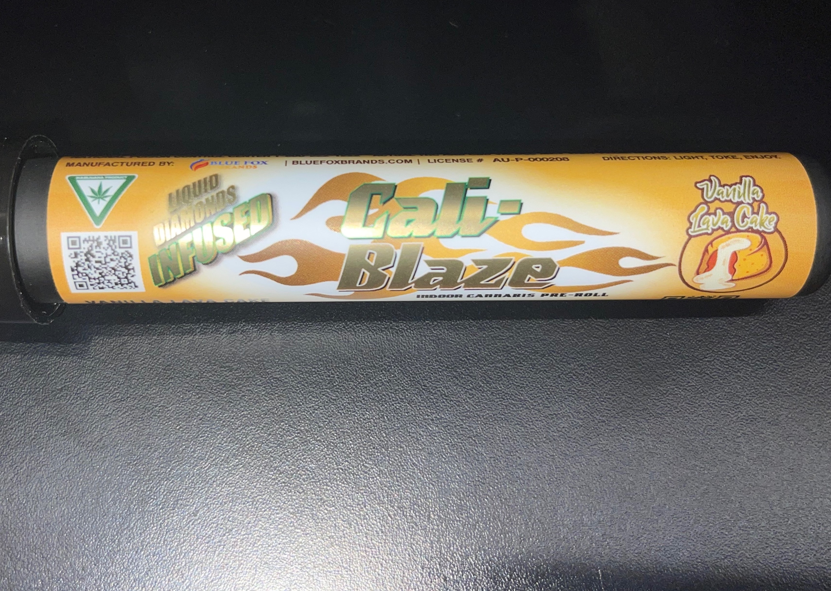 Cali-Blaze - Infused Pre-Roll - Vanilla Lava Cake