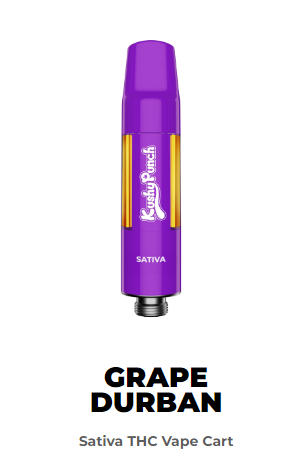 KUSHY PUNCH | Vape Cartridge | Grape Durban