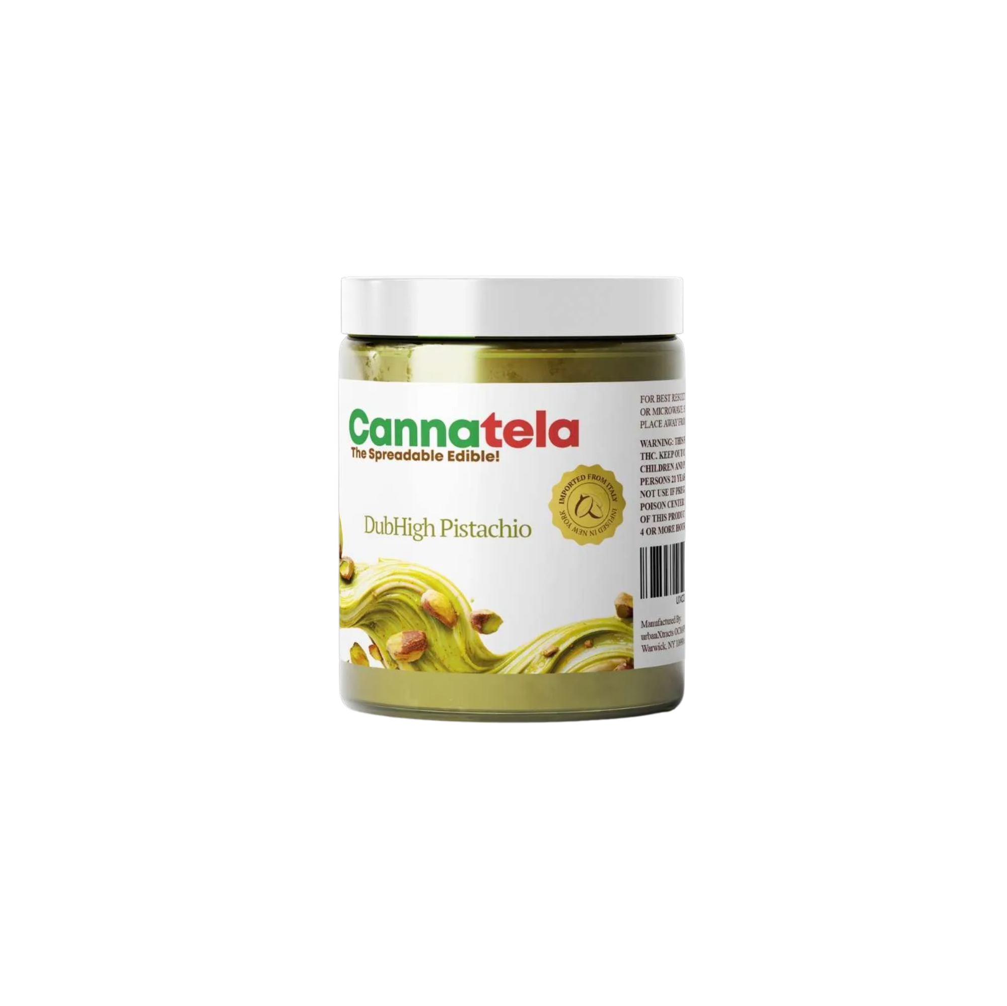 Cannatela DubHigh Pistachio Spreadible Edible 100mg
