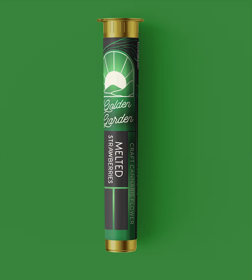 Golden Garden | Melted Strawberries | Pre Roll