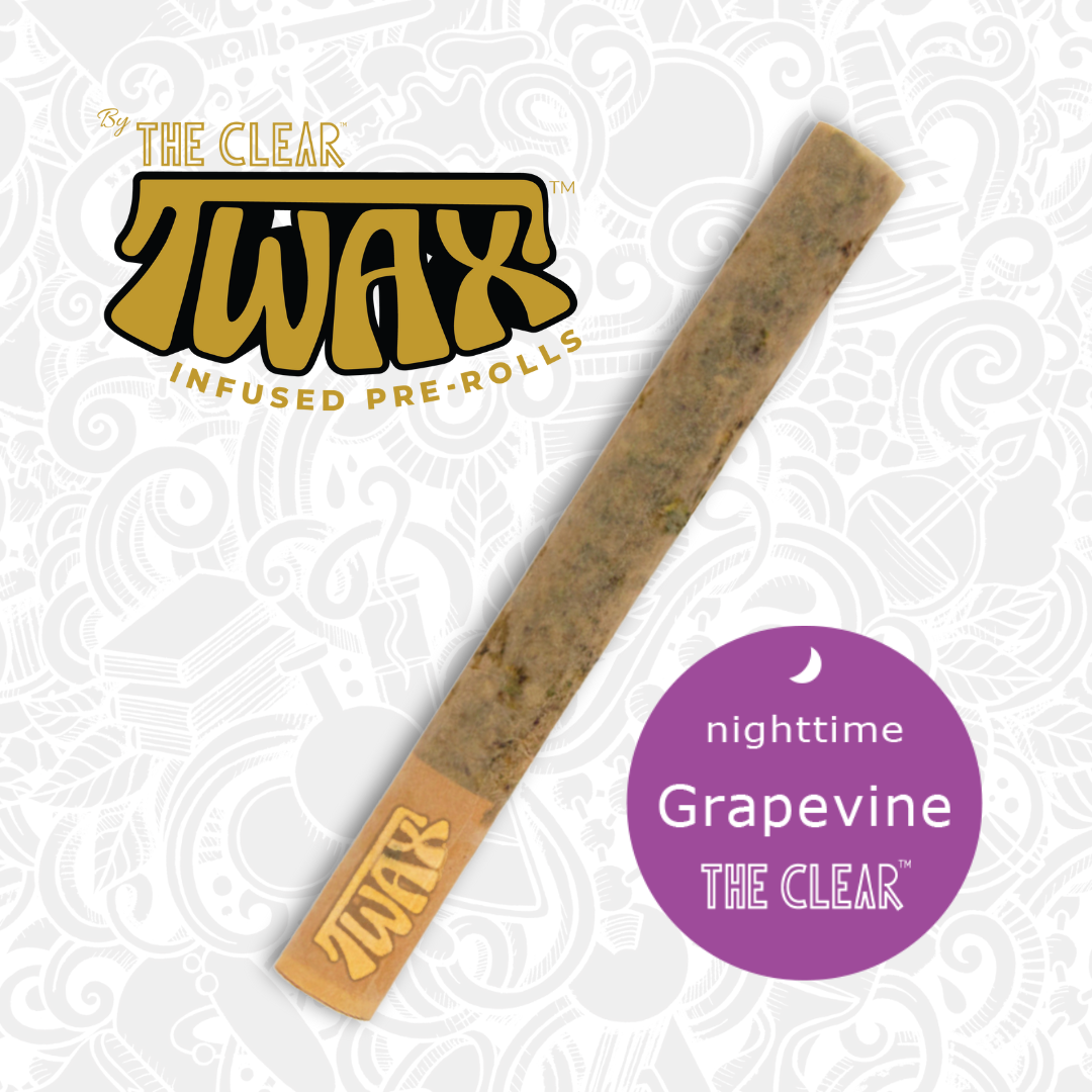 TWAX | GRAPEVINE | 1.0G | INFUSED PRE-ROLL (I)