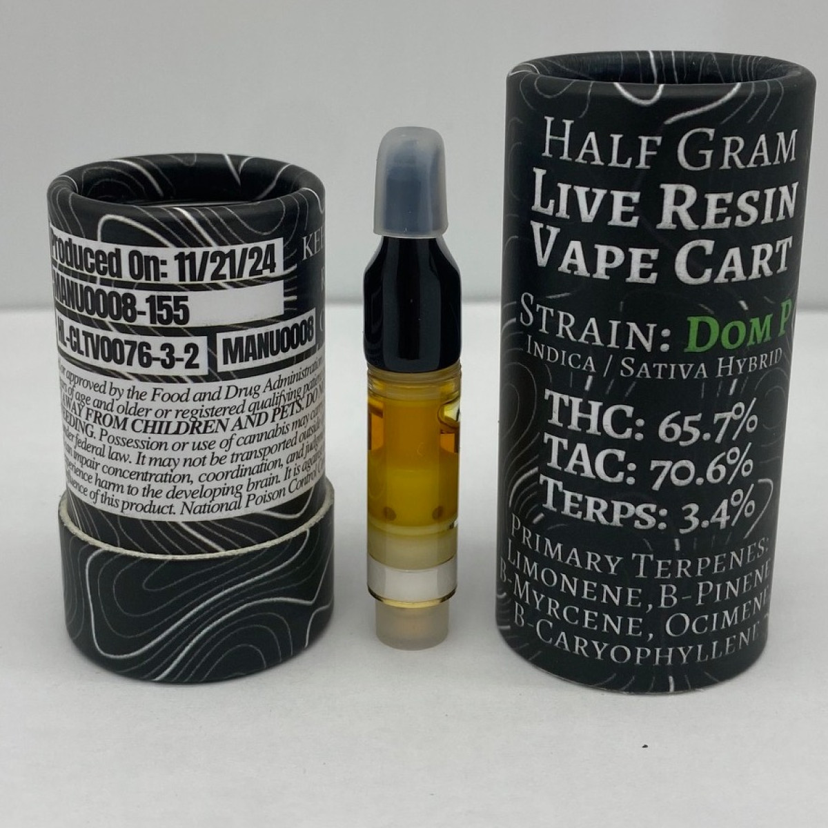 Dom Perignon | Live Resin Vape Cart
