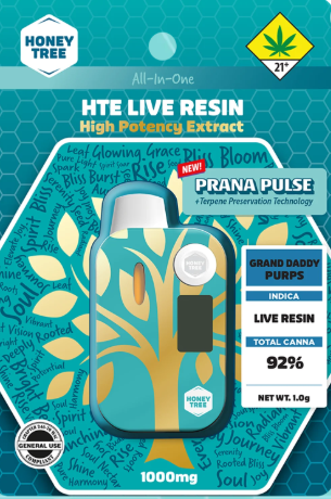 Bodhi High - VD- HONEY TREE Prana Pulse Grape Krush 1g