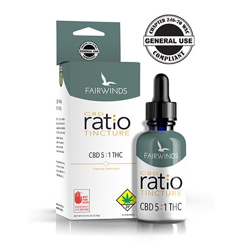 CBD Ratio Tincture 5:1 (DOH)