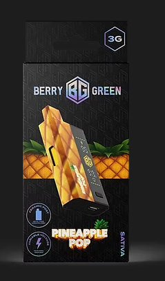 Disposable | Pineapple Pop | 3g | Berry Green