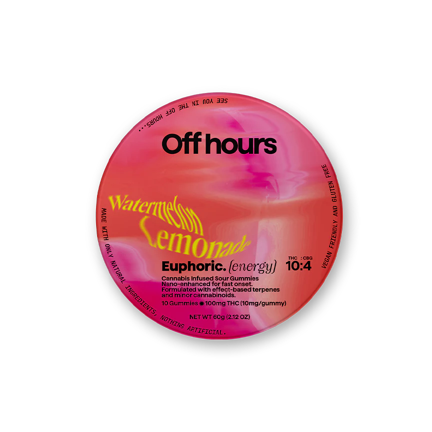 Off Hours | Euphoric 10 Gummies 100mg THC
