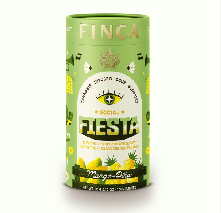 Fiesta | Mango Pina Gummies | 10pk | 100mg