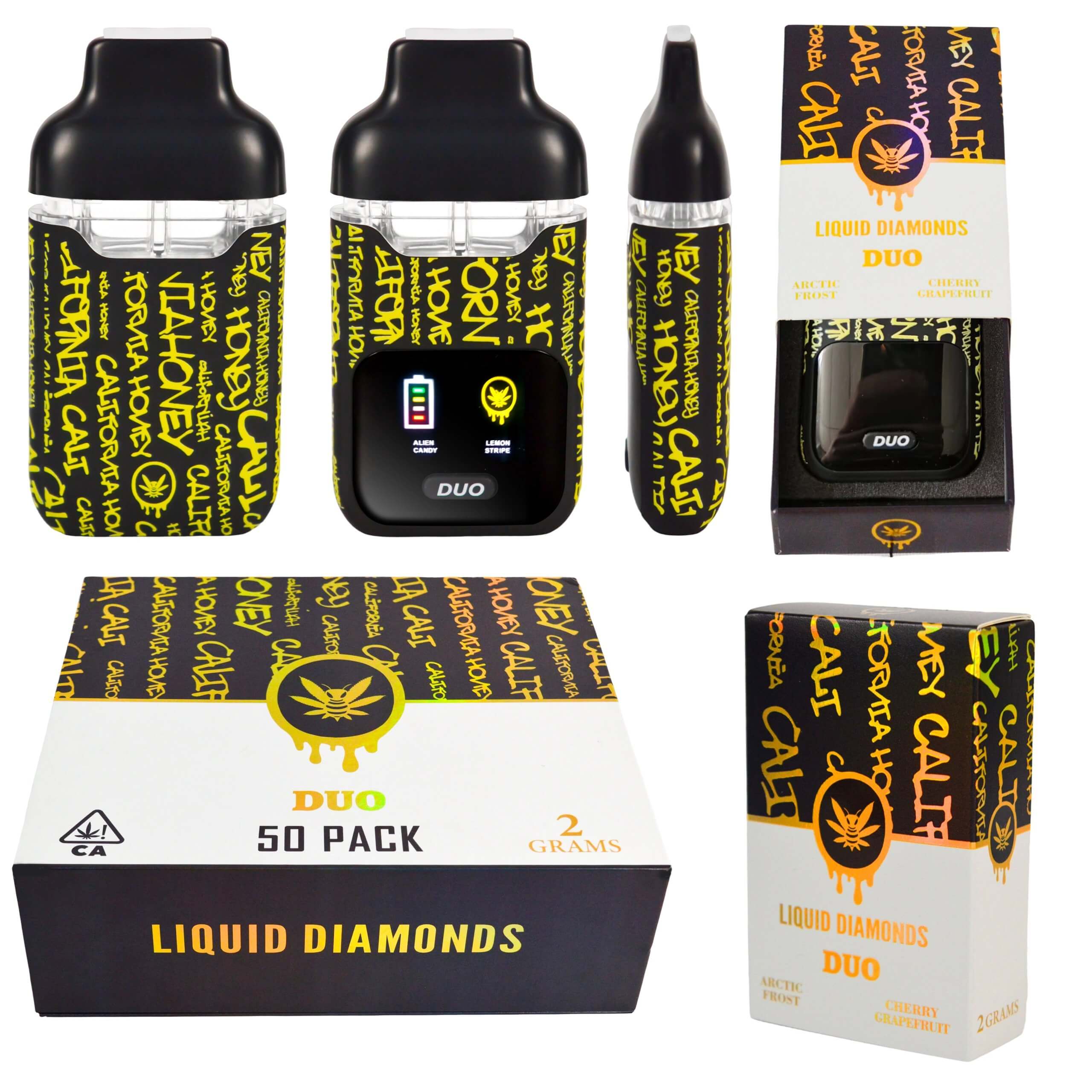 Cali Honey Switch - King Louie x Candy Land - 2g - Disposable vape