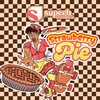 Superb Strawberry Pie Donette