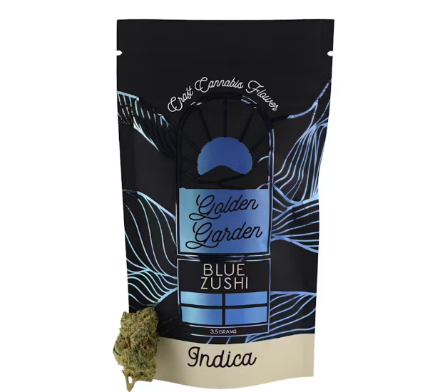 Golden Gardens Blue Zushi Flower 3.5g