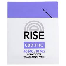 Rise Restoration Transdermal CBD/THC Patch 40mg/10mg