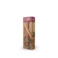 Zig Zag Unbleached Pre-Rolled Cones 8pk