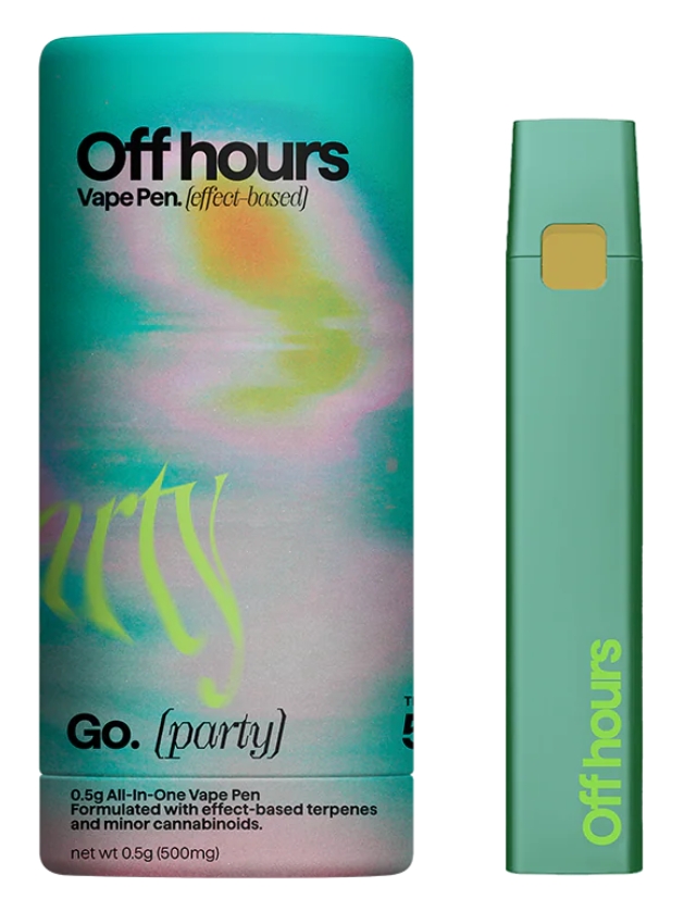 Off Hours | 0.5g AIO Effect Based Vape | Go (Party)