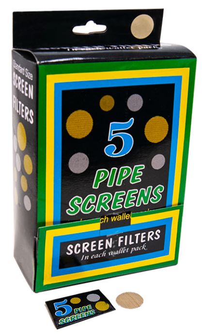Brass Screen | 1 pack (5 screens)
