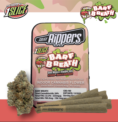 Rippers Barf Breath Pre Rolls