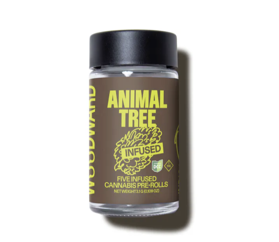Woodward | Animal Tree (SSU) Infused Pre-Roll PACK .5g | 5pk | Hybrid