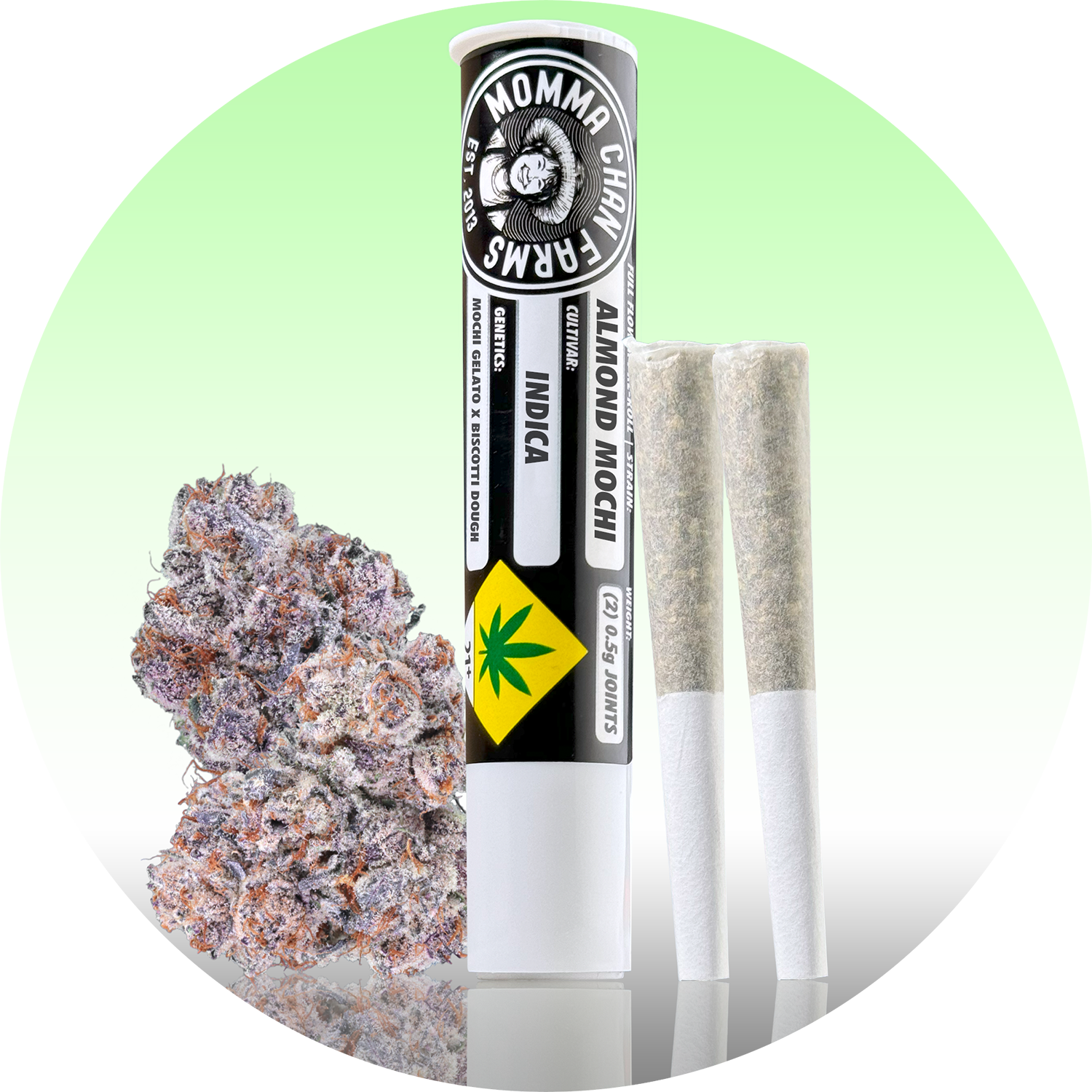 Momma Chan Farms - Almond Mochi Preroll 2pk