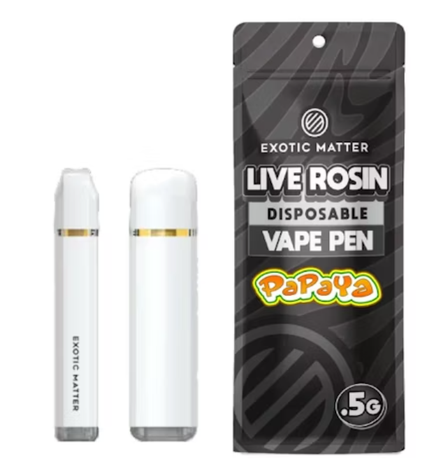 Exotic Matter - Papaya - .5g Rosin Disposable