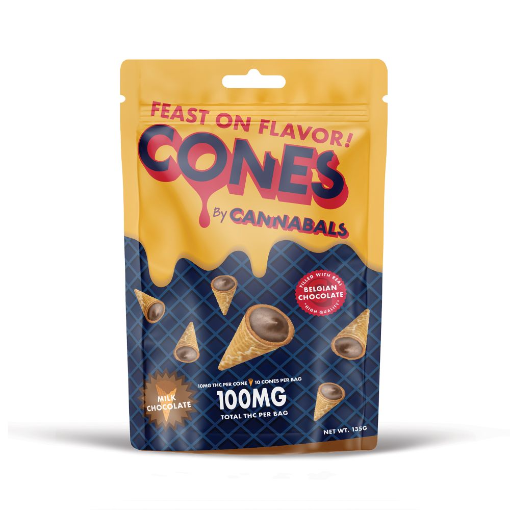 Cannabals - Milk Chocolate - Cones - 100 mg