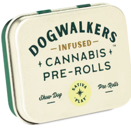 Dogwalkers Pre-Roll 5pk/2.25g Mini Dogs Infused- Sour Diesel