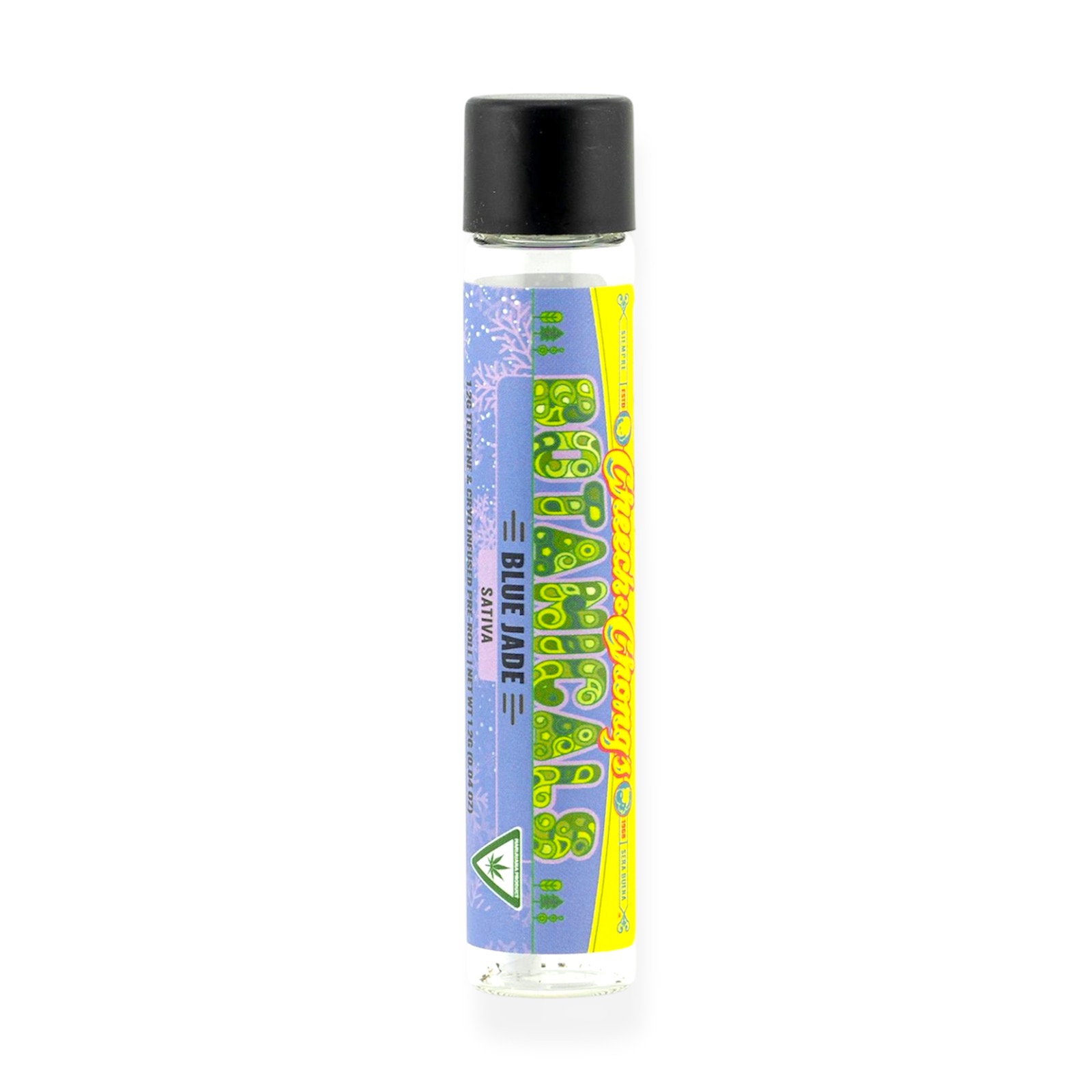 Cheech & Chong's - 1.2g Cryo Infused Preroll - Blue Jade
