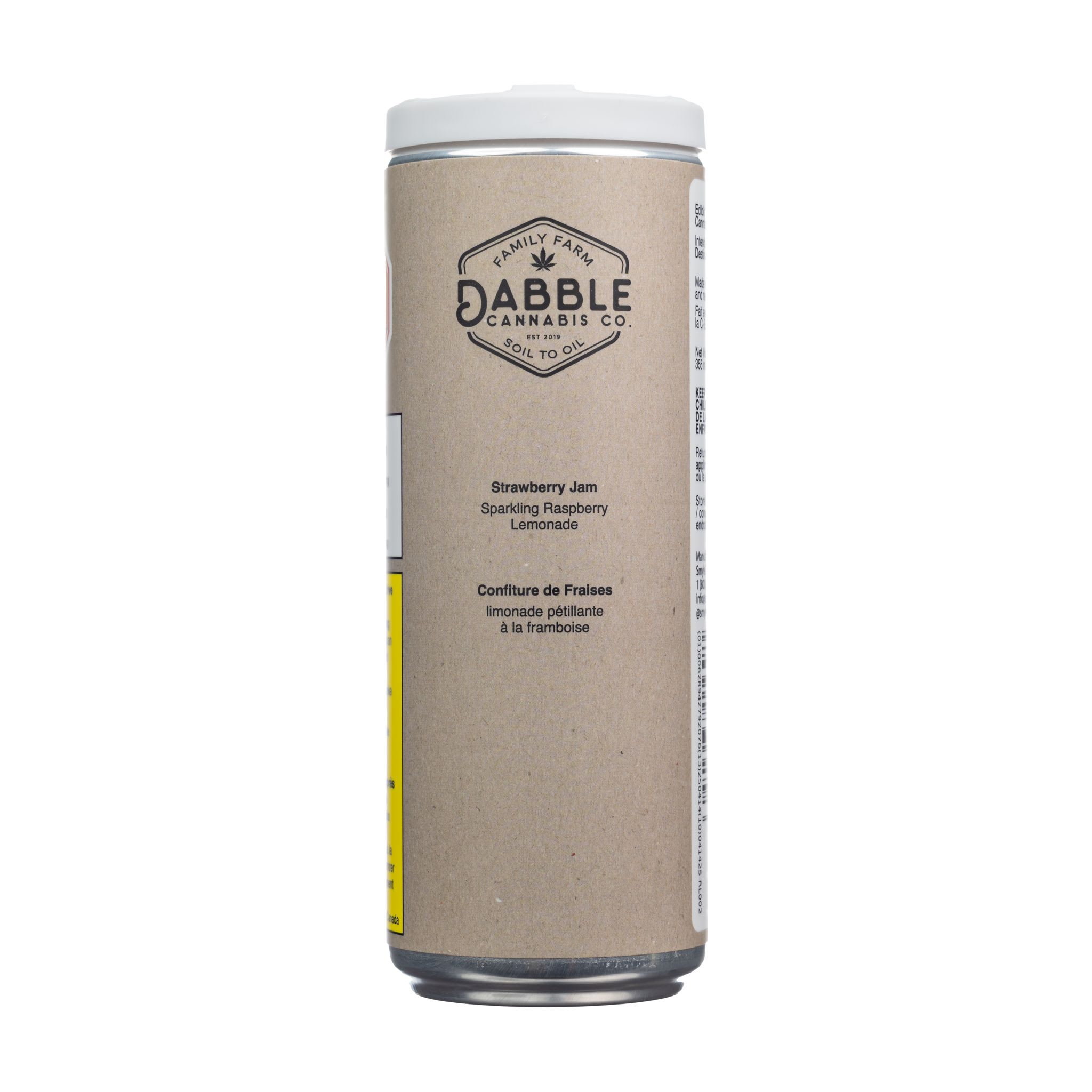 Dabble : Raspberry Lemonade / Strawberry Jam Drink 355ml (10mg)
