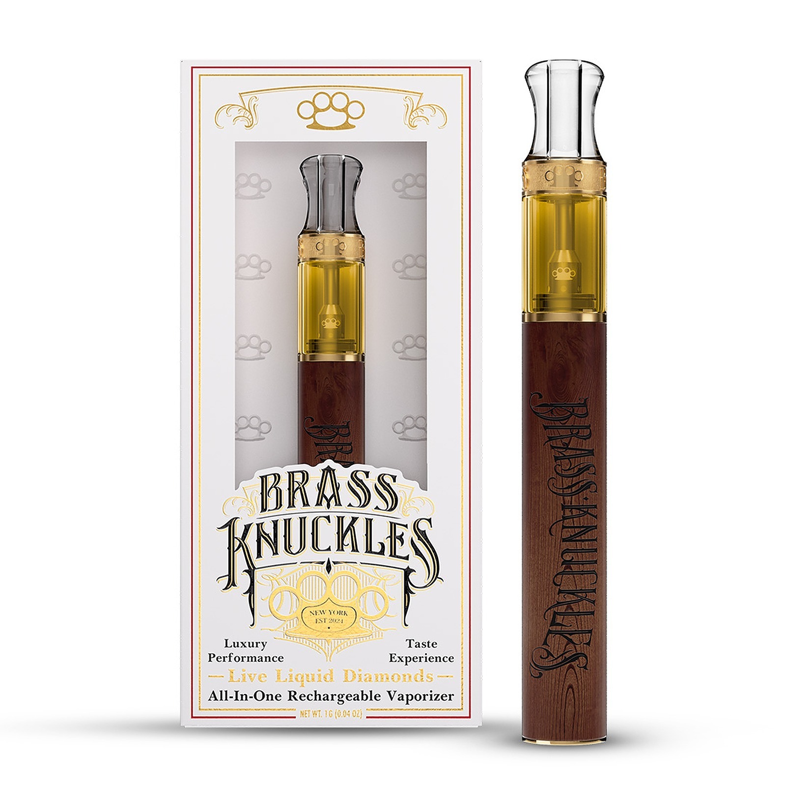 Brass Knuckles | Gas Face | Live Liquid Diamonds 1g AIO