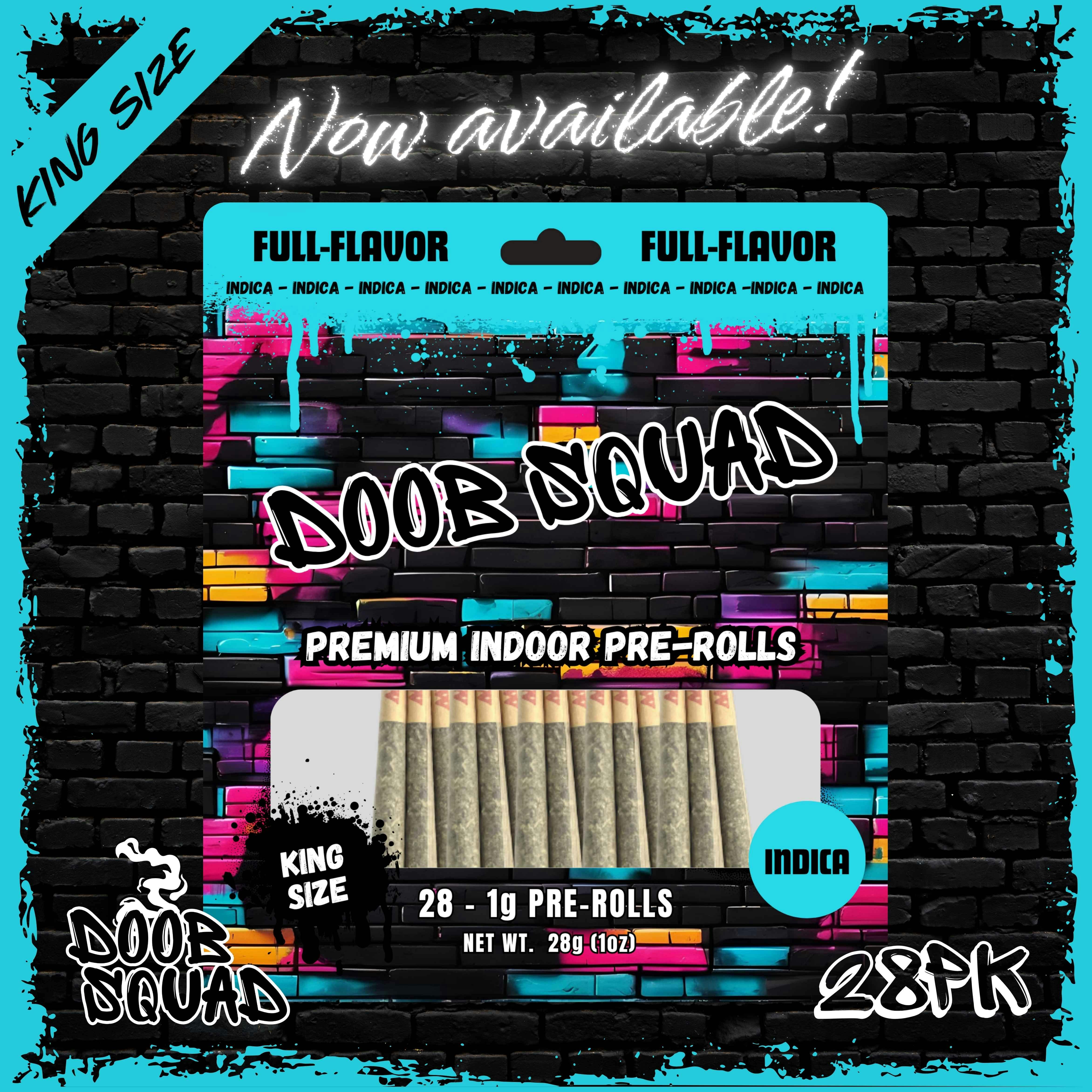 Doob Squad | 1g-28pk (28g) Preroll Pack | OG
