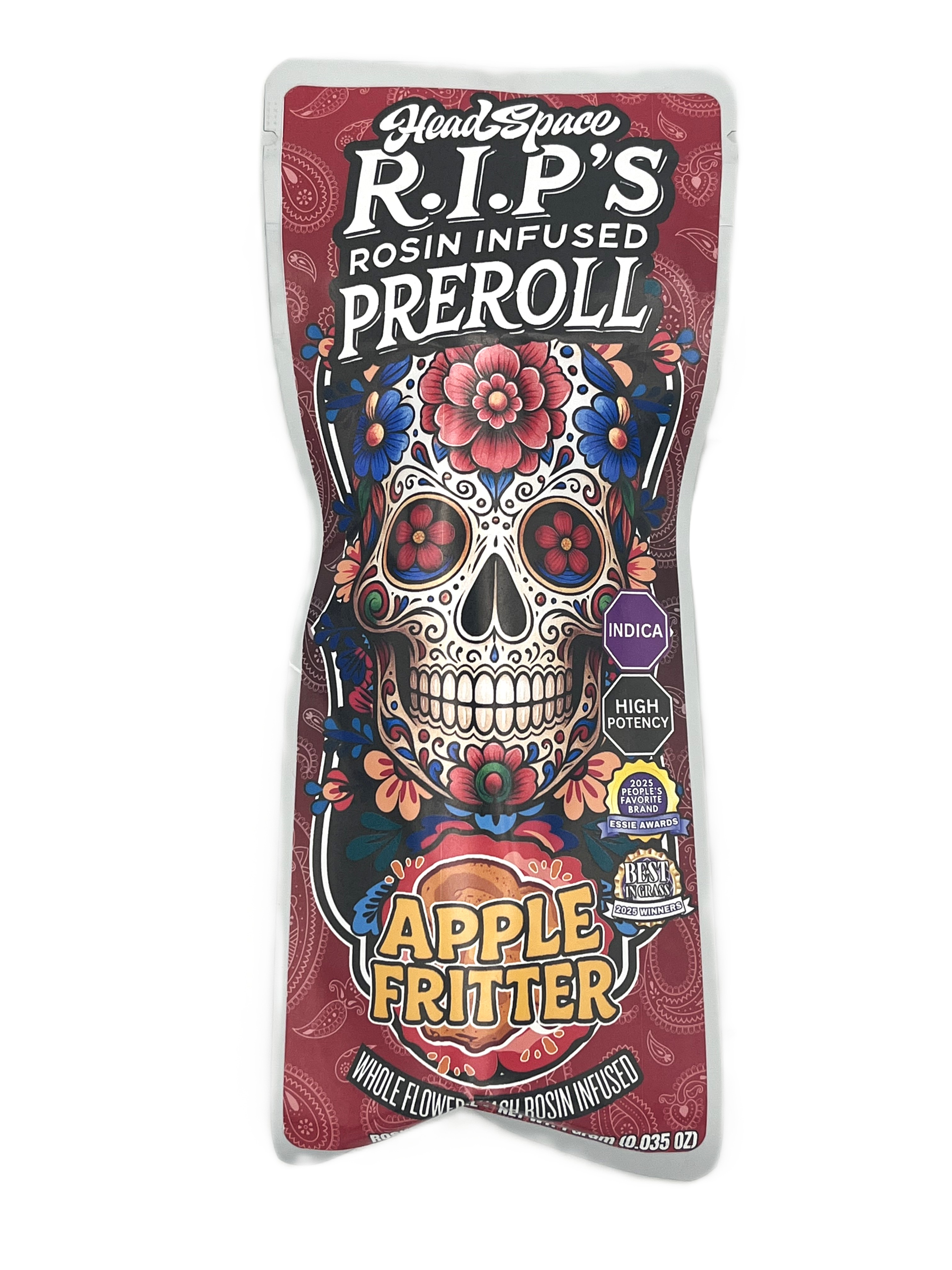 Apple Fritter Rosin Infused Pre-Roll | 1g | R.I.P