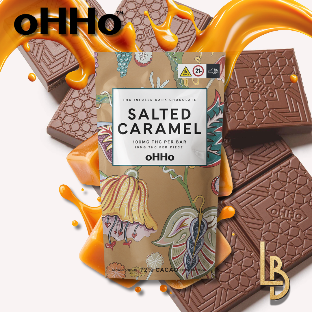 Caramel Thc Infused Dark Chocolate