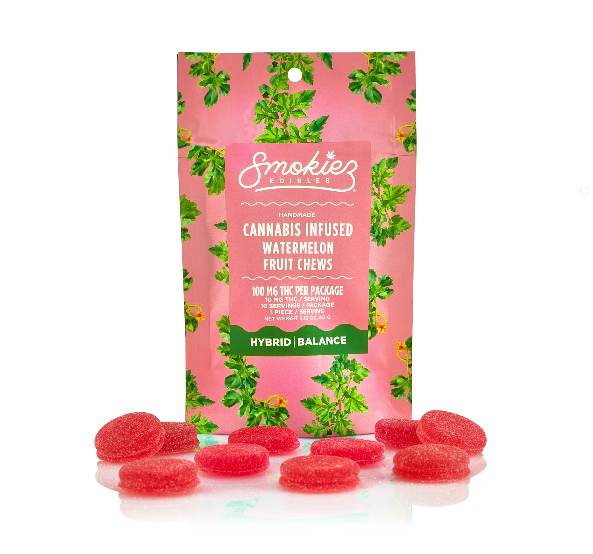 Sweet Watermelon | Gummies | 100mg | 10pk